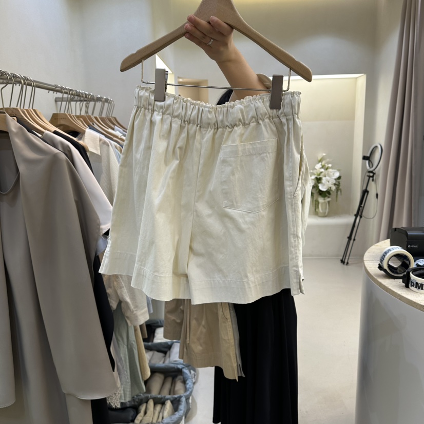 MATIERE韓國直郵女裝新款時尚26春夏休閑推薦真品職業短褲MATIERE短褲