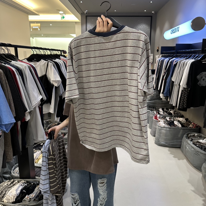 CREDITO韓國直郵女士新款熱賣人氣職業時尚推薦休閑真品T恤CREDITOT恤