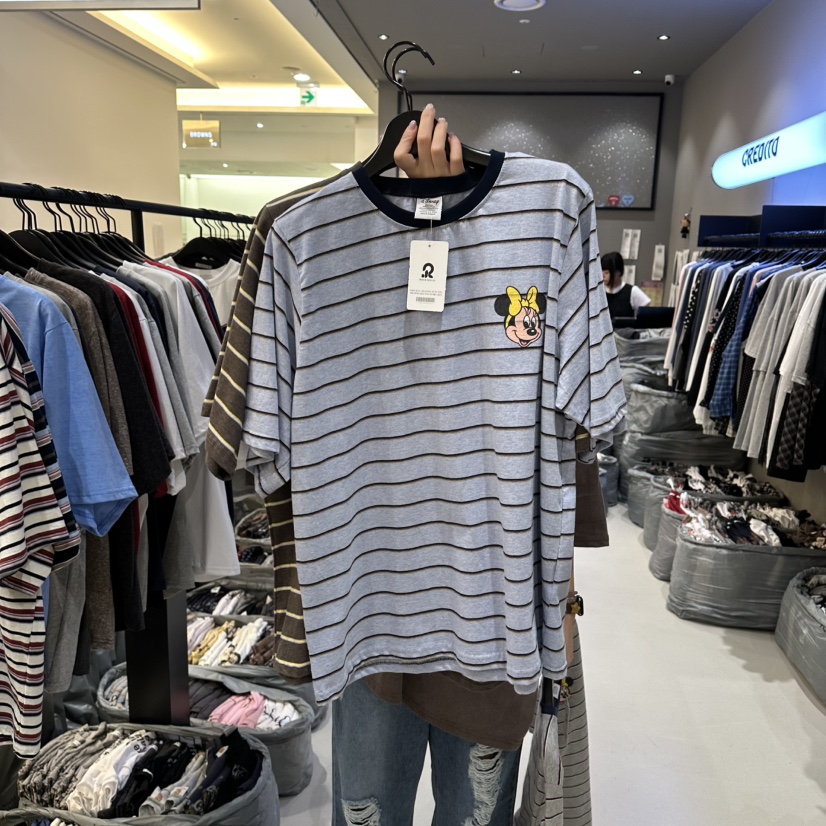 CREDITO韓國直郵女士新款熱賣人氣職業時尚推薦休閑真品T恤CREDITOT恤圖色1