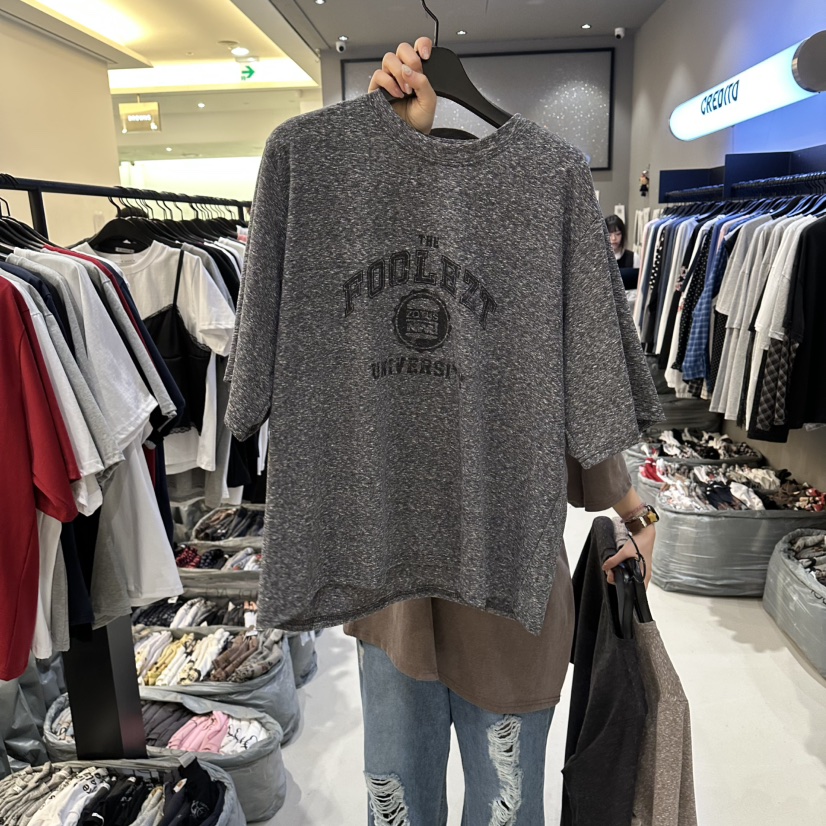 CREDITO東大門實拍女裝新品推薦時尚職業26春夏休閑真品T恤CREDITOT恤圖色2