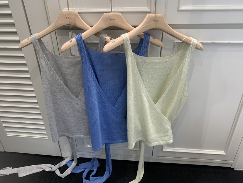 LE OVE/VERDI東大門直郵女裝新款26春夏時尚真品吊帶背心LE OVE/VERDI吊帶/背心