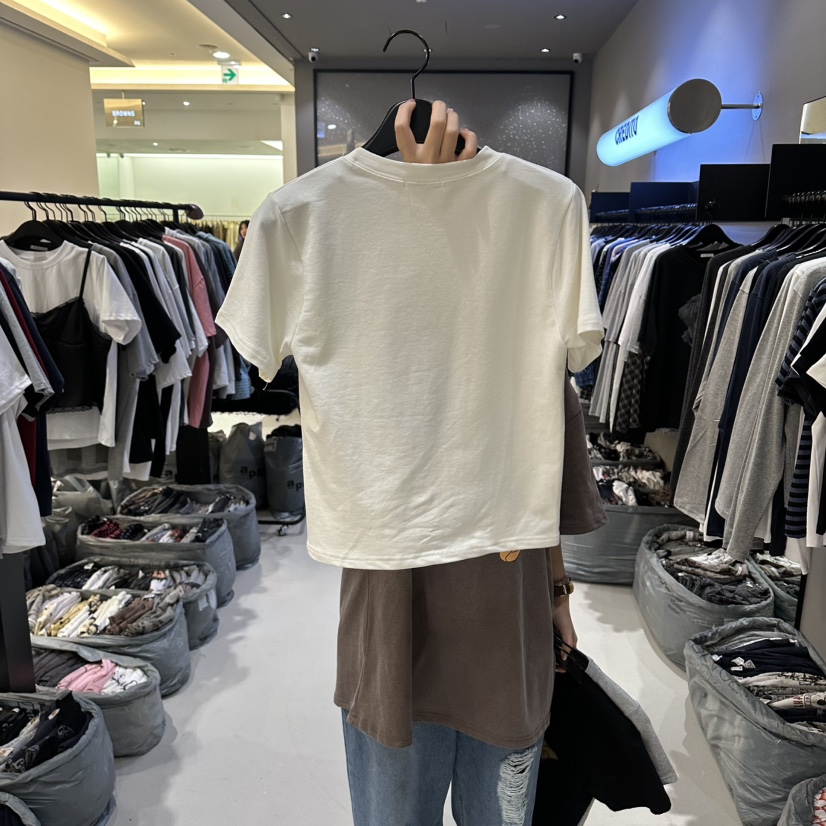 CREDITO東大門代購女裝新款推薦人氣26春夏時尚真品職業T恤CREDITOT恤