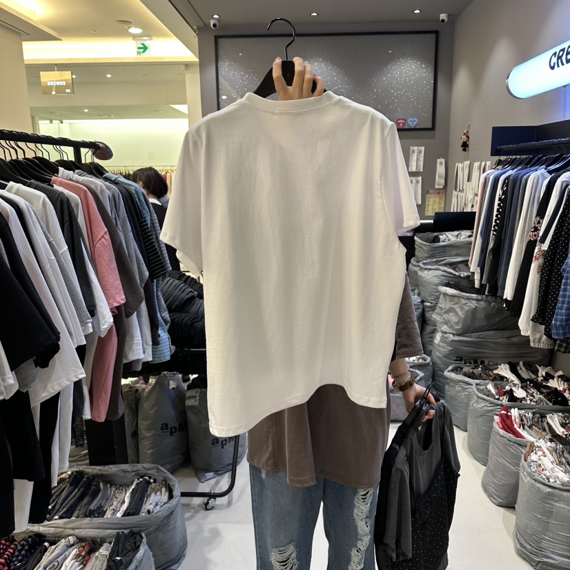 CREDITO東大門直郵女裝新品時尚26春夏人氣熱賣T恤假兩件CREDITOT恤