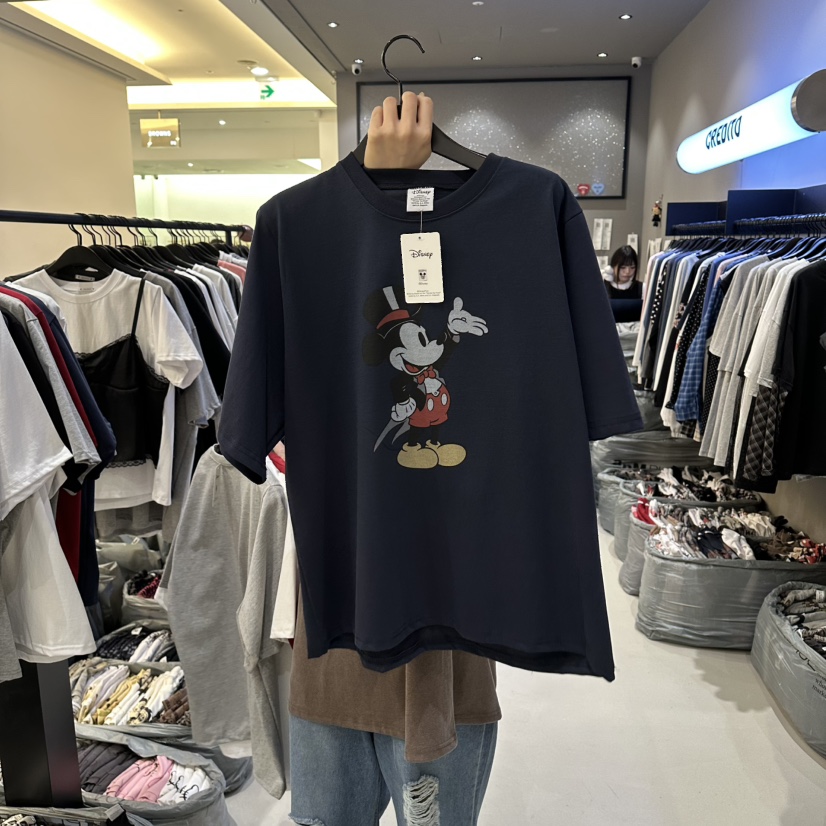 CREDITO東大門直郵女士新款人氣26春夏時尚休閑推薦職業T恤CREDITOT恤圖色3