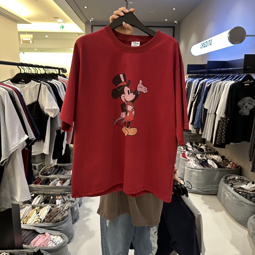 CREDITO東大門直郵女士新款人氣26春夏時尚休閑推薦職業T恤CREDITOT恤圖色4