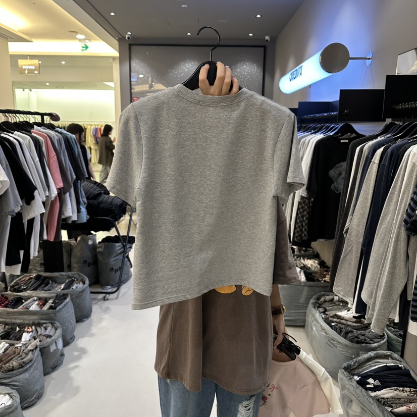 CREDITO東大門直郵女士新品26春夏真品時尚熱賣職業人氣T恤CREDITOT恤