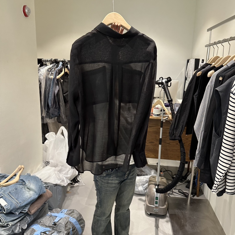 PLAMM韓國直郵女士新款休閑熱賣職業26春夏真品襯衫蕾絲衫PLAMM襯衫/蕾絲衫