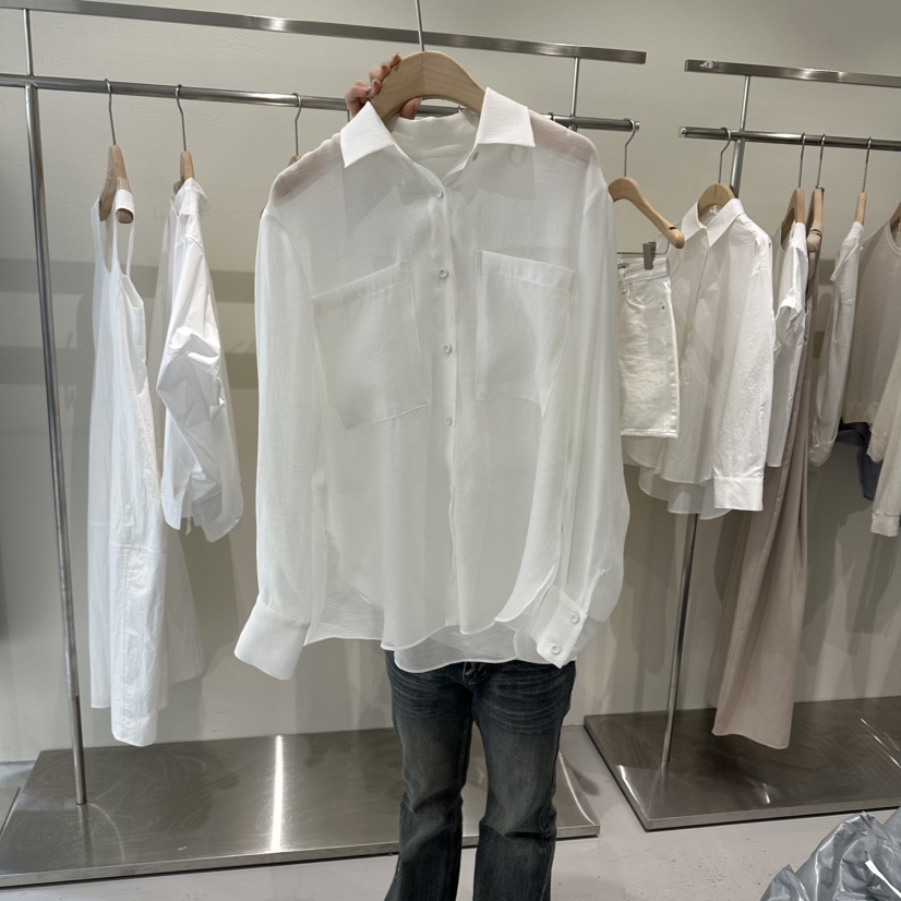 PLAMM韓國直郵女士新款休閑熱賣職業26春夏真品襯衫蕾絲衫PLAMM襯衫/蕾絲衫圖色1