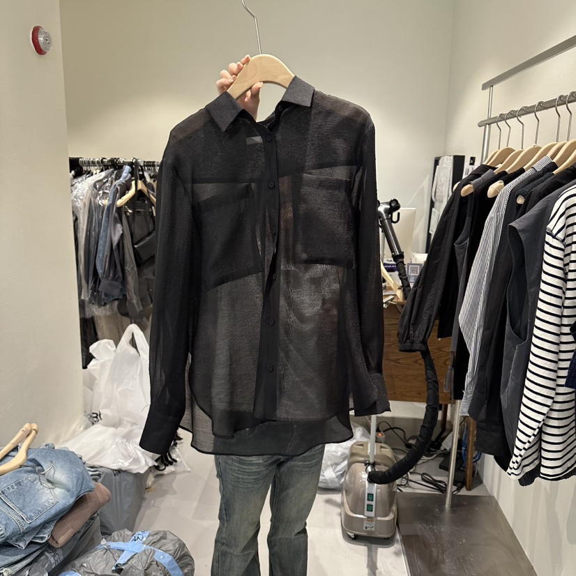 PLAMM韓國直郵女士新款休閑熱賣職業26春夏真品襯衫蕾絲衫PLAMM襯衫/蕾絲衫圖色2