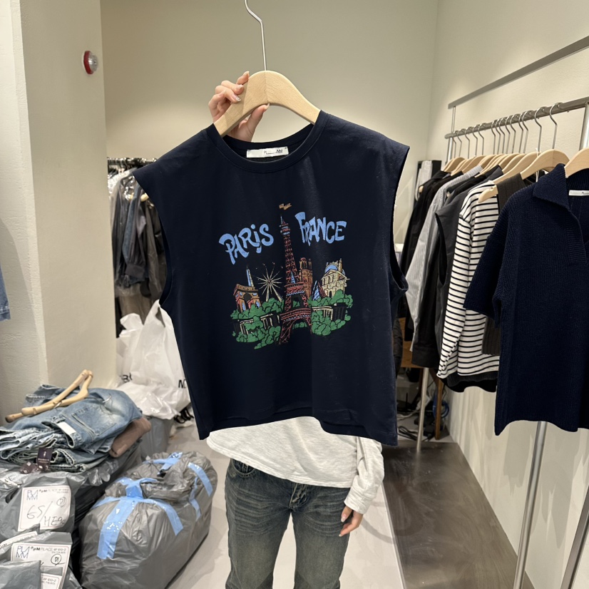 PLAMM韓國代購女士新品人氣熱賣時尚職業真品26春夏吊帶背心PLAMM吊帶/背心圖色2