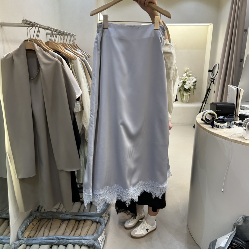 MATIERE韓國代購女裝新款熱賣真品26春夏人氣職業推薦長裙MATIERE長裙圖色2