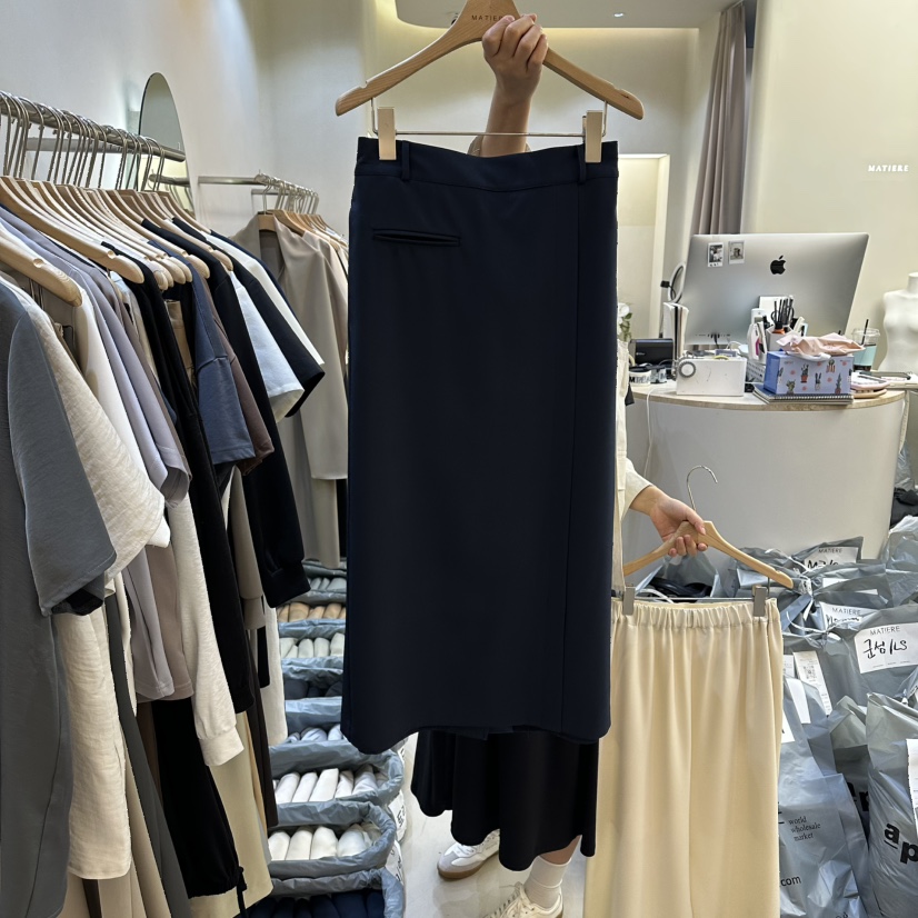 MATIERE東大門直郵女裝新款職業時尚推薦休閑熱賣真品長裙MATIERE長裙圖色2