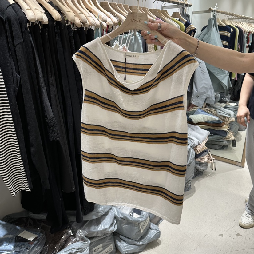 CONNAUGHT/DAILYJUD韓國直郵女裝新品時尚職業26春夏吊帶背心CONNAUGHT/DAILYJUD吊帶/背心圖色1
