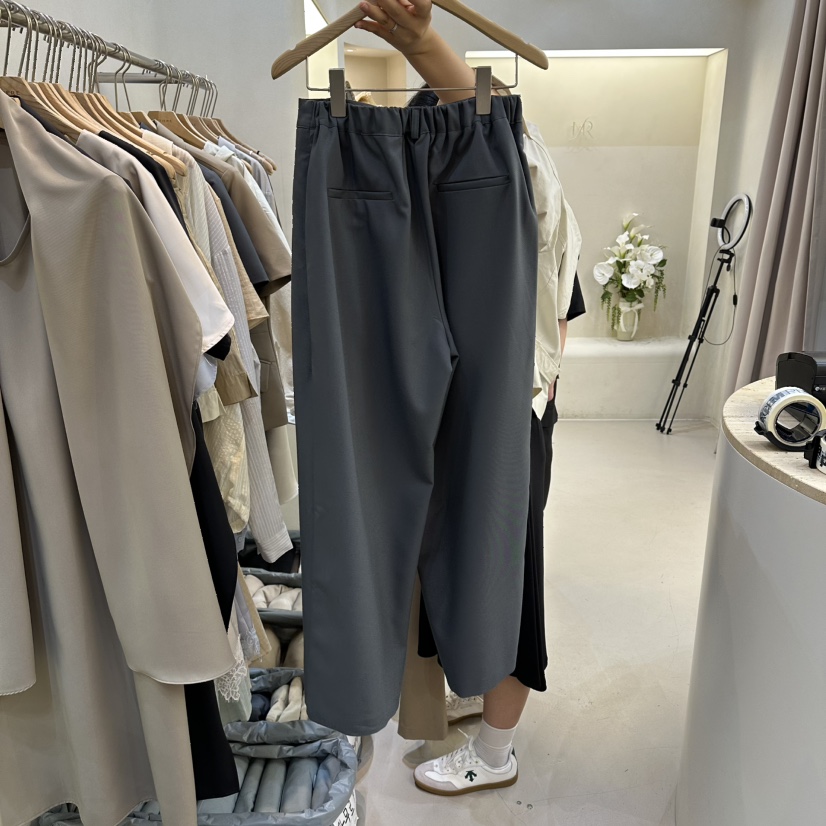 MATIERE東大門實拍女士新品推薦時尚休閑真品26春夏休閑褲MATIERE休閑褲