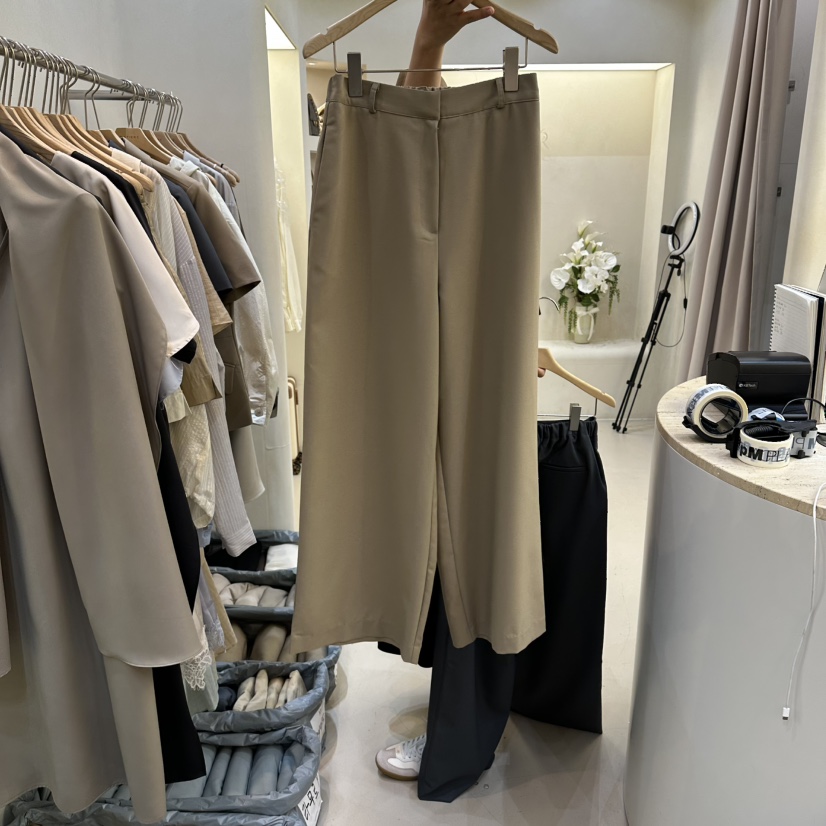 MATIERE東大門實拍女士新品推薦時尚休閑真品26春夏休閑褲MATIERE休閑褲圖色1