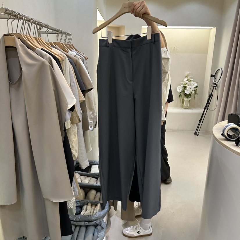 MATIERE東大門實拍女士新品推薦時尚休閑真品26春夏休閑褲MATIERE休閑褲圖色2