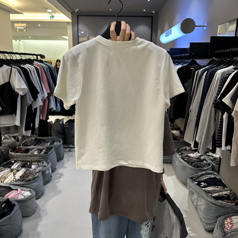 CREDITO東大門直郵女士新款休閑時尚推薦熱賣26春夏真品T恤CREDITOT恤