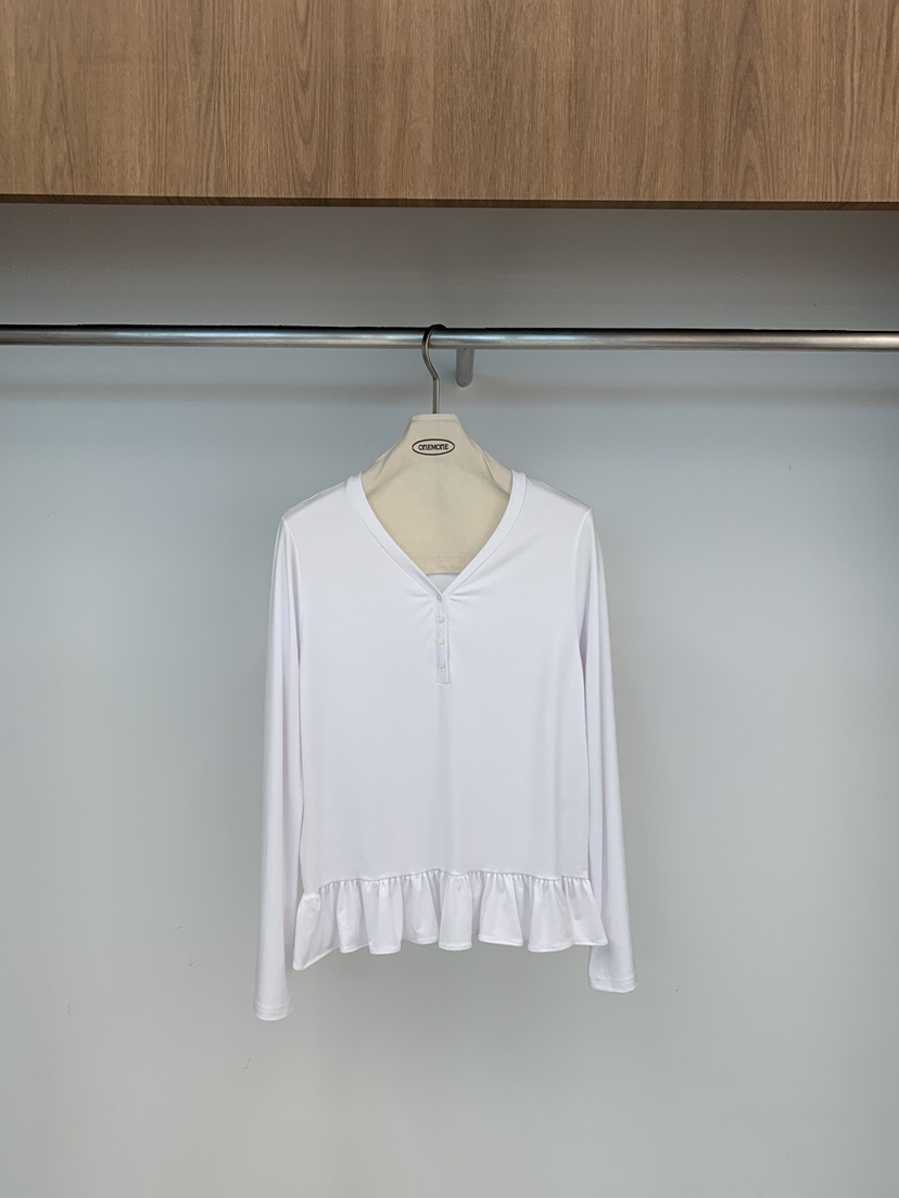 ONE MONE韓國代購女士新款人氣真品推薦時尚熱賣長袖T恤ONE MONE長袖T恤圖色1