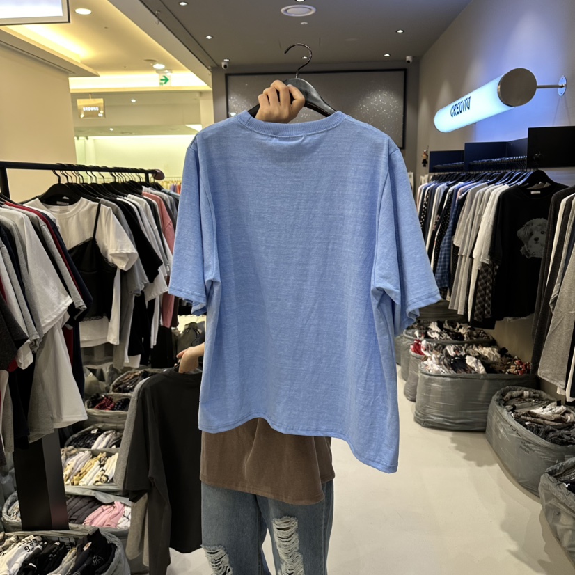 CREDITO東大門代購女裝新款真品職業熱賣26春夏人氣休閑T恤CREDITOT恤