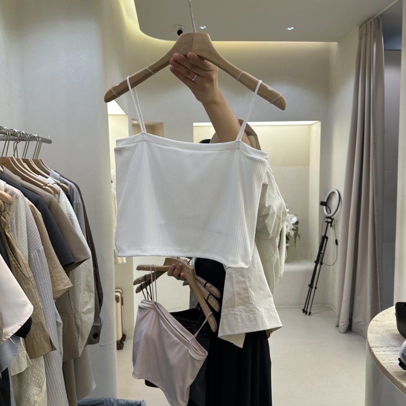 MATIERE韓國直郵女裝新款職業休閑推薦時尚真品熱賣吊帶背心MATIERE吊帶/背心