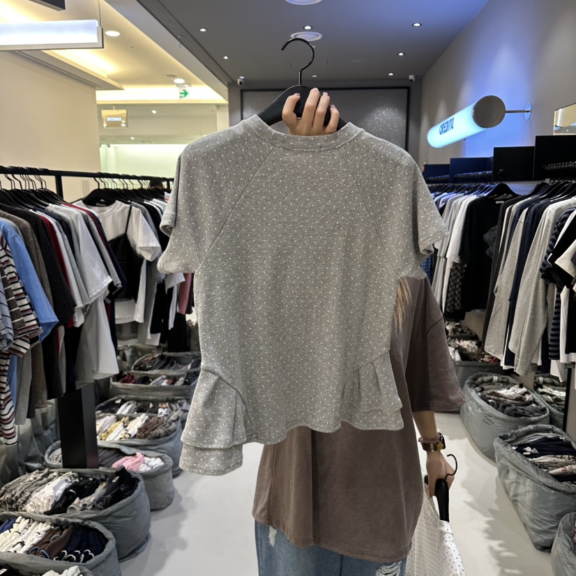 CREDITO東大門代購女士新款時尚熱賣休閑職業推薦真品T恤CREDITOT恤