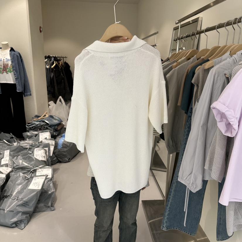 PLAMM韓國代購女士新品推薦26春夏時尚休閑真品職業針織衫PLAMM針織衫