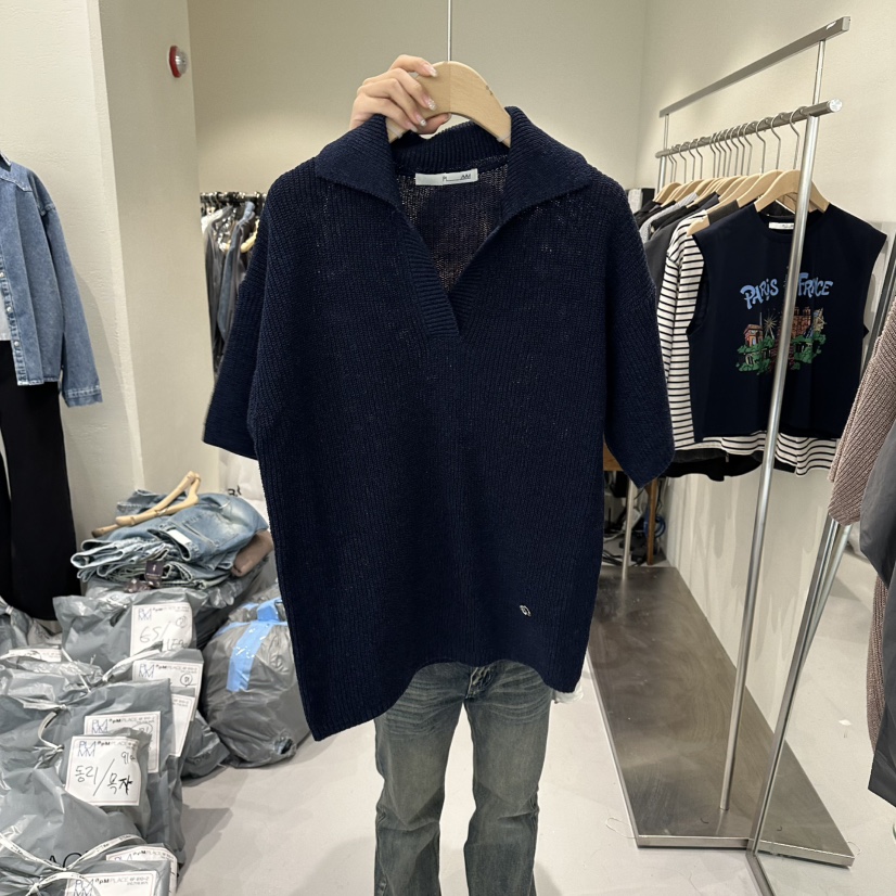 PLAMM韓國代購女士新品推薦26春夏時尚休閑真品職業針織衫PLAMM針織衫圖色4