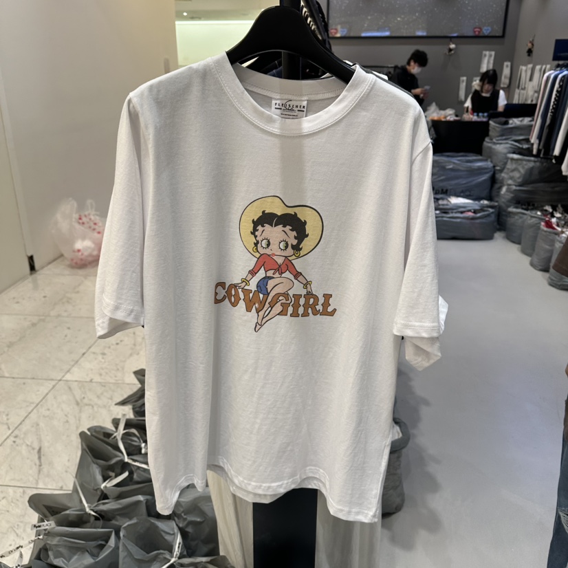 CREDITO韓國直郵實拍女裝新款熱賣休閑時尚人氣職業26春夏T恤CREDITOT恤圖色1