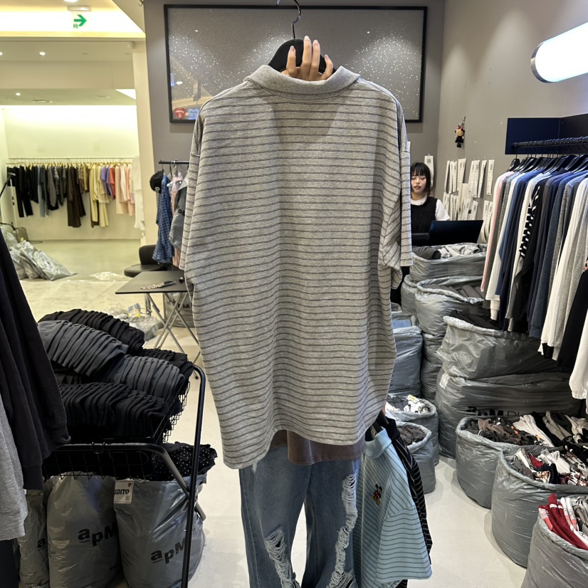 CREDITO韓國東大門直郵女裝新品時尚職業熱賣人氣T恤圓領CREDITOT恤