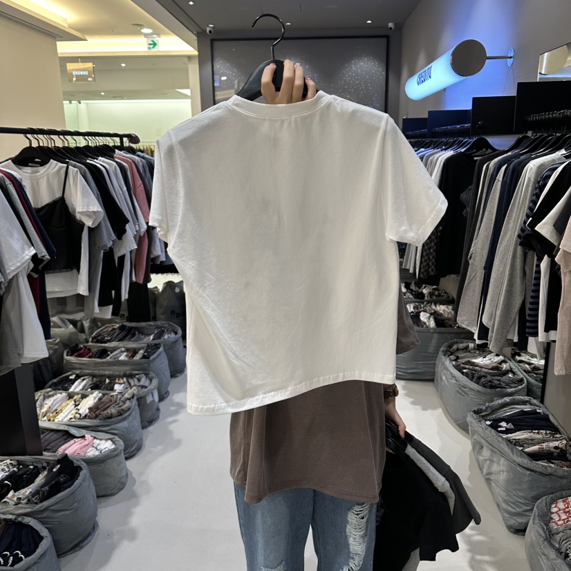 CREDITO韓國代購女士新款休閑時尚26春夏職業熱賣人氣T恤CREDITOT恤