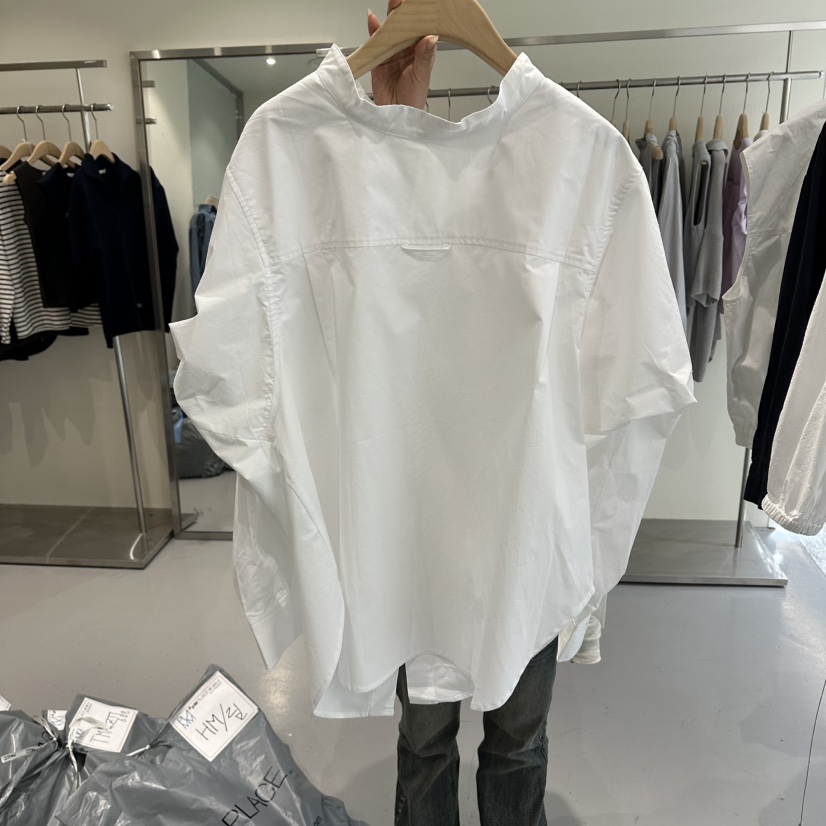 PLAMM韓國直郵實拍女士新款休閑人氣時尚26春夏襯衫蕾絲衫PLAMM襯衫/蕾絲衫