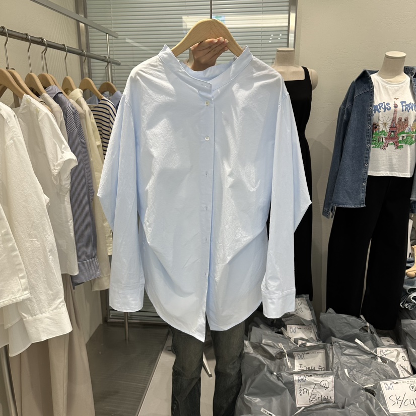 PLAMM韓國直郵實拍女士新款休閑人氣時尚26春夏襯衫蕾絲衫PLAMM襯衫/蕾絲衫圖色2