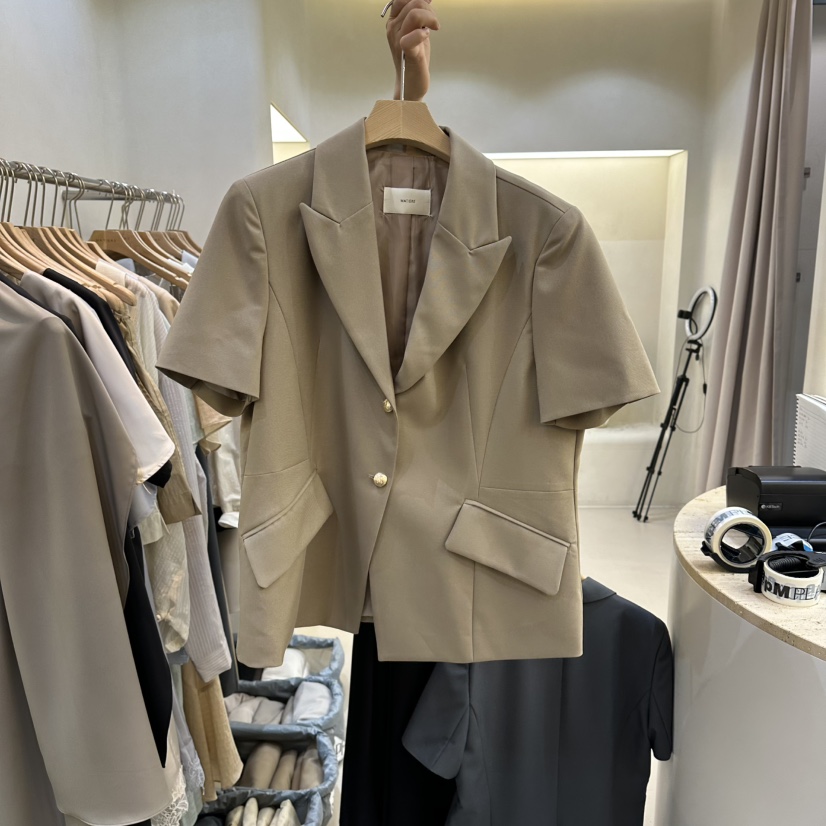 MATIERE韓國東大門直郵女裝新品職業熱賣人氣26春夏休閑夾克MATIERE夾克圖色1