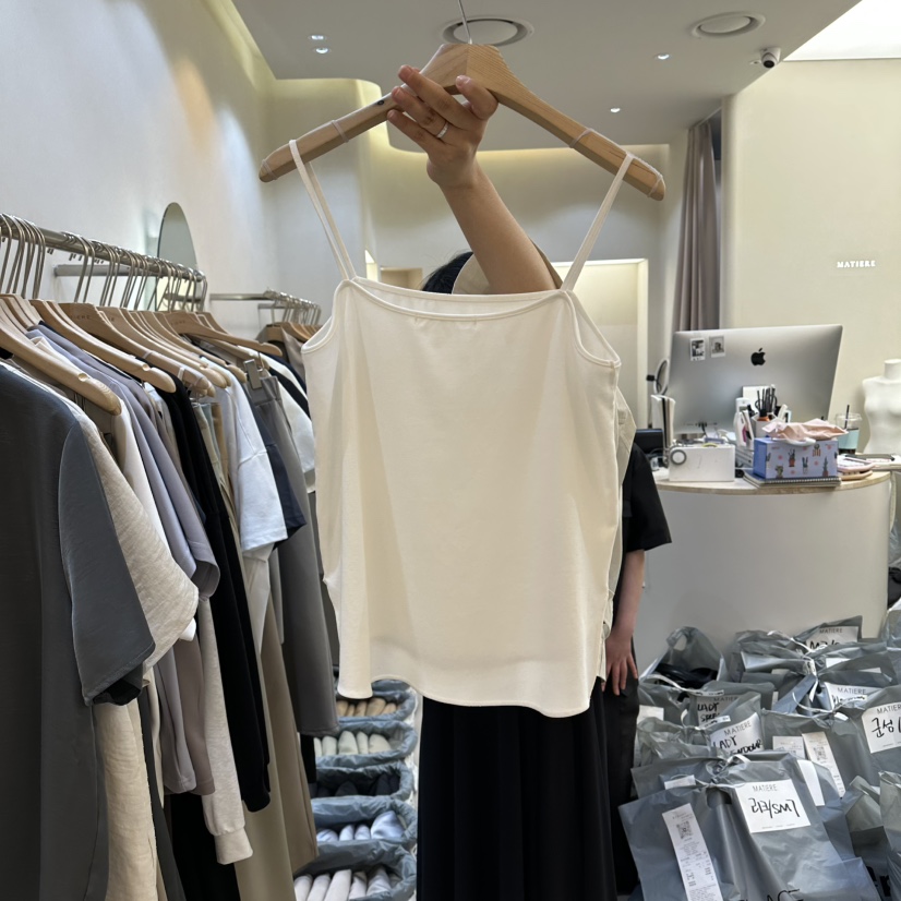 MATIERE韓國東大門代購女士新款推薦時尚休閑職業吊帶背心MATIERE吊帶/背心