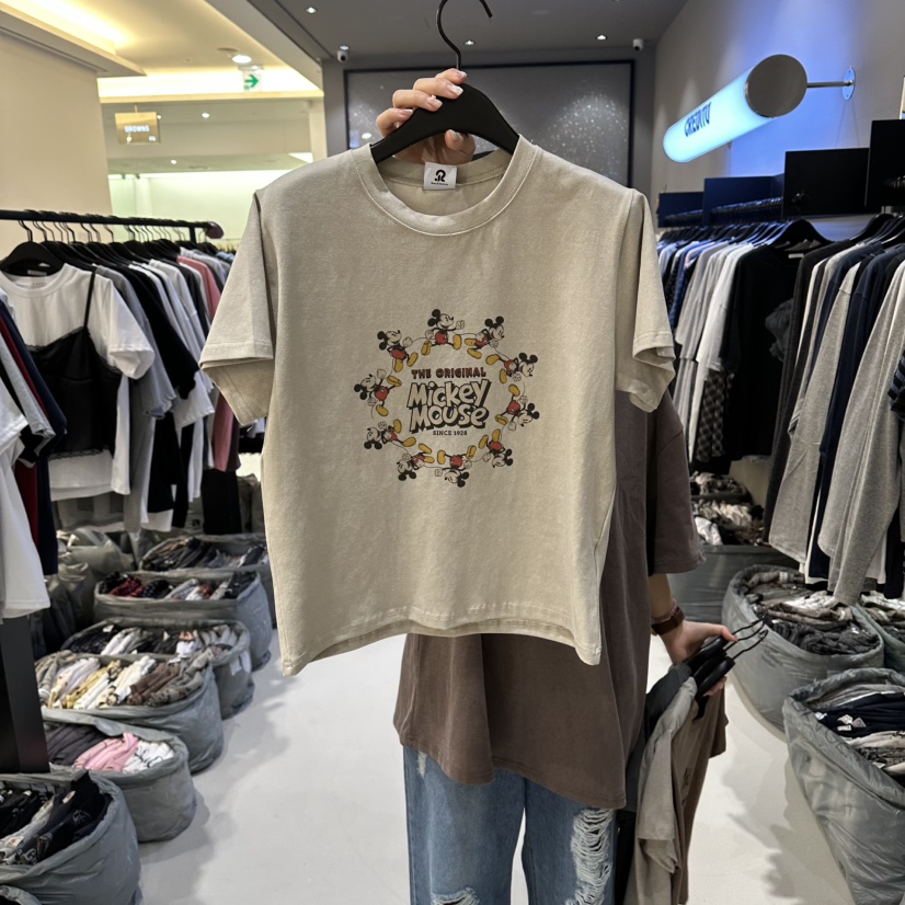 CREDITO韓國直郵實拍女士新品人氣職業時尚推薦休閑26春夏T恤CREDITOT恤圖色1