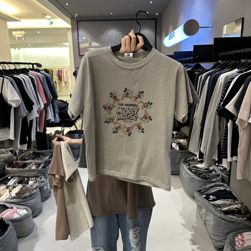 CREDITO韓國直郵實拍女士新品人氣職業時尚推薦休閑26春夏T恤CREDITOT恤圖色3