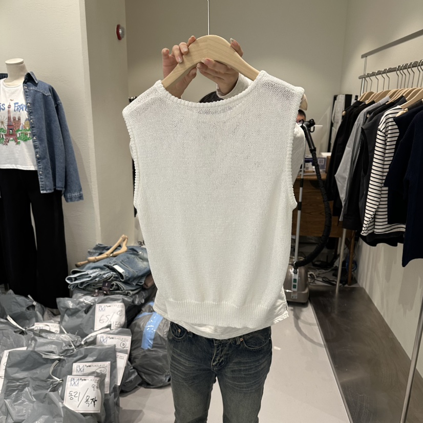 PLAMM韓國直郵實拍女裝新品26春夏熱賣人氣職業推薦吊帶背心PLAMM吊帶/背心