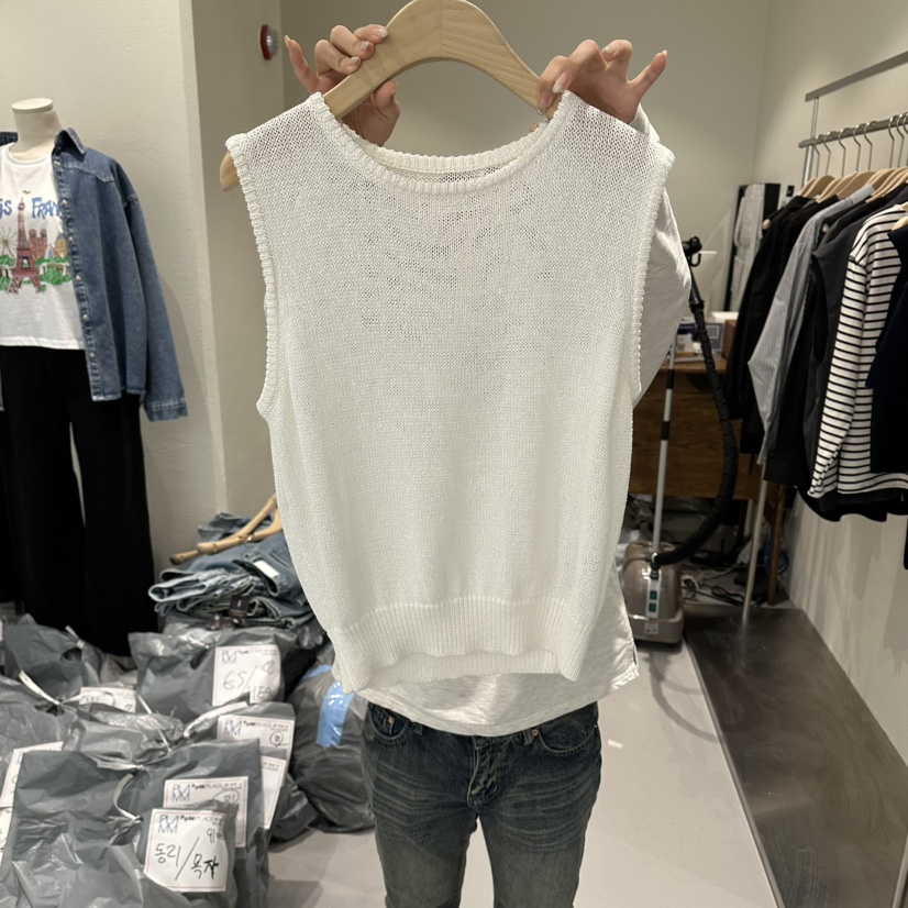 PLAMM韓國直郵實拍女裝新品26春夏熱賣人氣職業推薦吊帶背心PLAMM吊帶/背心圖色1