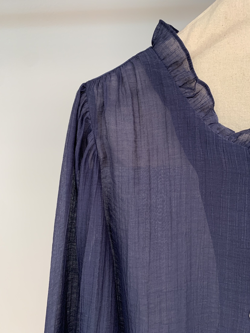 ONE MONE韓國東大門直郵女士新款時尚職業休閑襯衫蕾絲衫ONE MONE襯衫/蕾絲衫