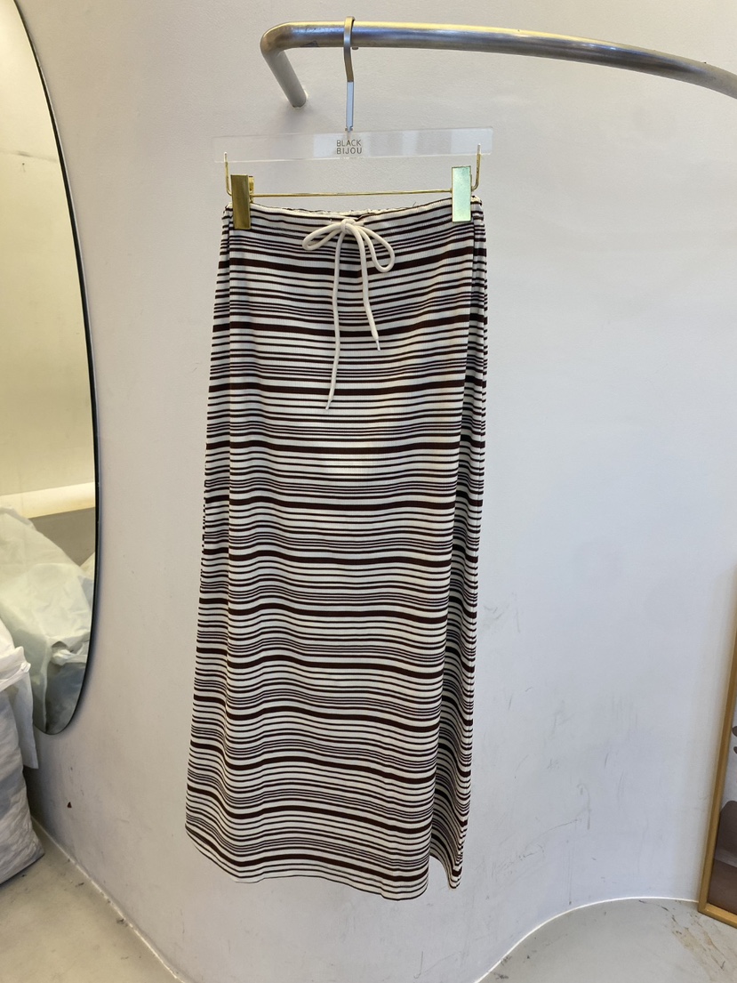 BLACK BIJOU韓國東大門直郵女士新品推薦26春夏休閑長裙BLACK BIJOU長裙圖色3