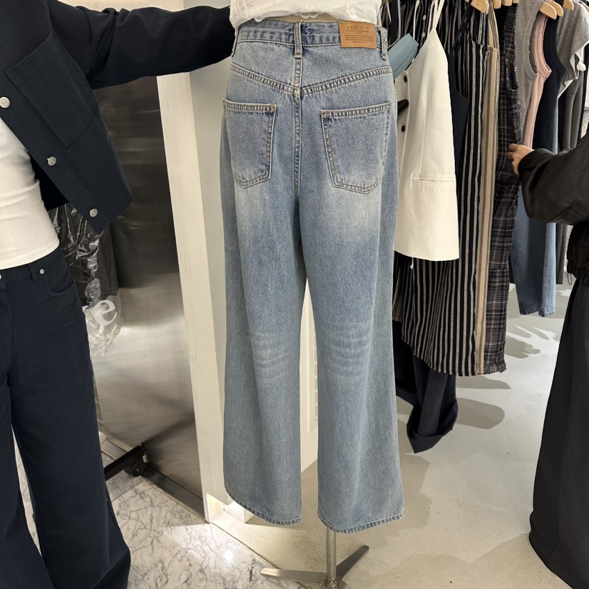 BAGUETTE-P韓國直郵實拍女裝新款26春夏熱賣推薦人氣牛仔褲BAGUETTE-P牛仔褲