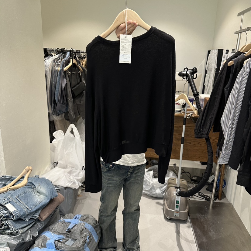 PLAMM韓國直郵實拍女士新品26春夏職業人氣休閑熱賣長袖T恤PLAMM長袖T恤