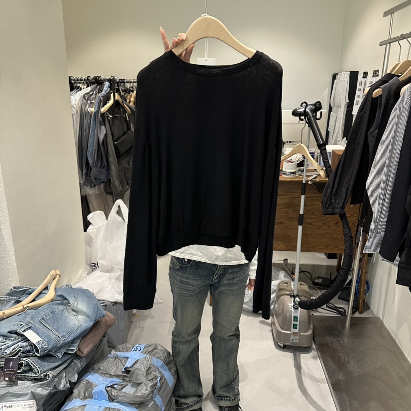 PLAMM韓國直郵實拍女士新品26春夏職業人氣休閑熱賣長袖T恤PLAMM長袖T恤圖色2