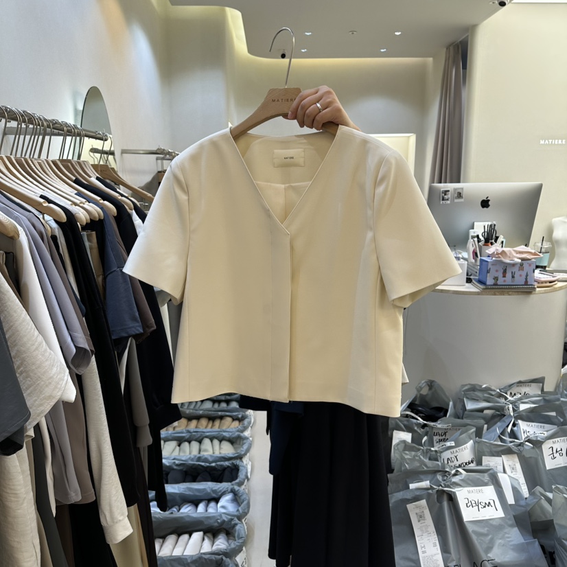MATIERE韓國直郵女裝新品休閑推薦時尚人氣26春夏職業夾克MATIERE夾克圖色1