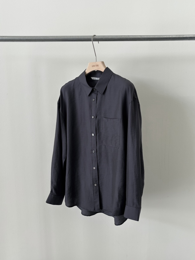 AND THE韓國代購女裝新品休閑熱賣人氣推薦襯衫蕾絲衫天絲AND THE襯衫/蕾絲衫圖色2