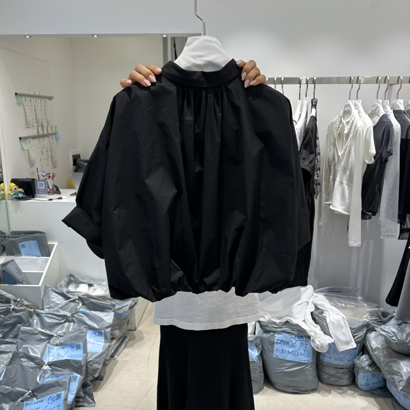 RICH SISTER韓國直郵實拍女裝新款人氣熱賣職業襯衫蕾絲衫RICH SISTER襯衫/蕾絲衫