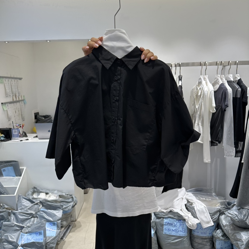 RICH SISTER韓國直郵實拍女裝新款人氣熱賣職業襯衫蕾絲衫RICH SISTER襯衫/蕾絲衫圖色2