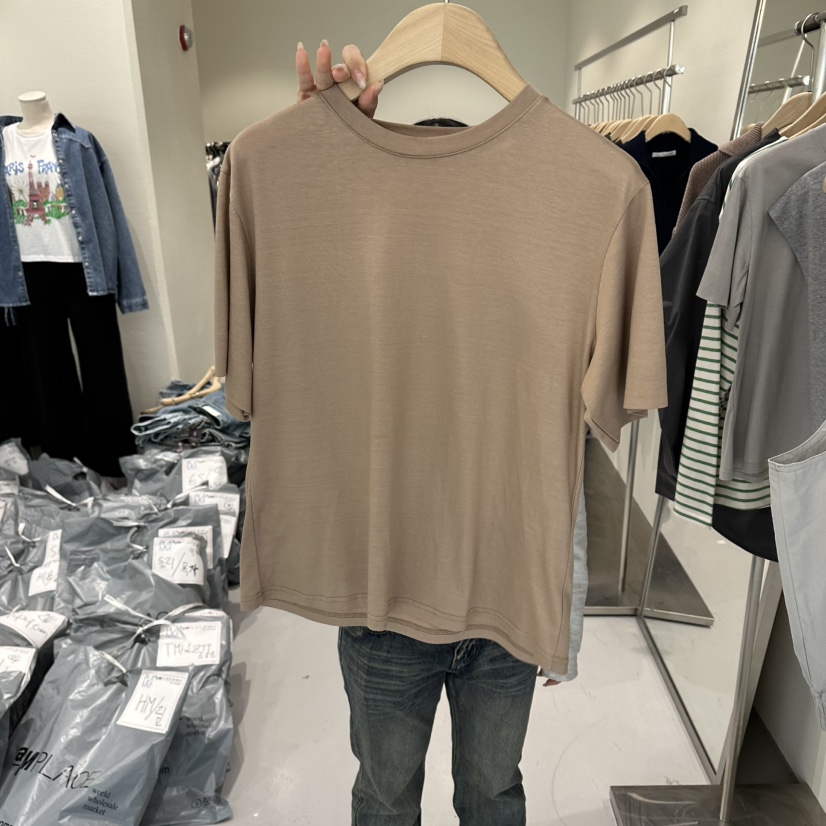 PLAMM韓國東大門直郵女士新品人氣休閑推薦26春夏時尚T恤PLAMMT恤圖色3