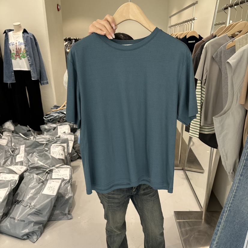 PLAMM韓國東大門直郵女士新品人氣休閑推薦26春夏時尚T恤PLAMMT恤圖色4