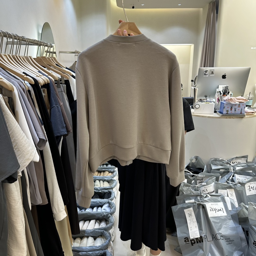 MATIERE韓國直郵女裝新款推薦26春夏熱賣休閑職業人氣夾克MATIERE夾克